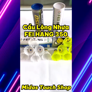 [FeiHang] Ống Cầu Lông Nhựa F350 6 Trái Vàng Siêu Bền Luyện Tập Trong Sân Ngoài Trời - Toy Land
