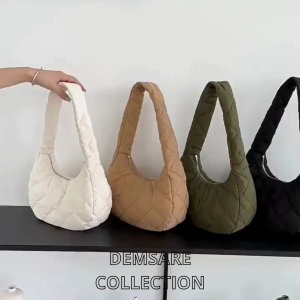 TAS SELEMPANG & BAHU WANITA PUFFY MONA SHOULDER BAG KOREAN STAYLISH SLINGBAG TRENDY TERBARU DD01B