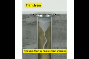 Phụ kiện Silicone lắp thoát sàn chống mùi hôi ngăn vi khuẩn trào ngược lên ngăn mùi hôi nhà vệ sinh cống nước hiệu quả-NIEVE