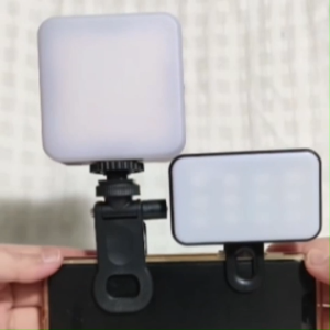 รูปแบบของไฟดารา ไฟเซลฟี่ LED หนีบมือถือ แต่งตัวด้วยความสว่างได้ถึง 3 ระดับ ชาร์จ