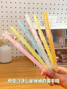 24pcs/Pack Plastic Paper Fastener Two Hole Paper Fastener For Office School