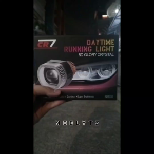 Projie Biled Crystal Cr7 C988 3INC High Low Putih Di lengkapi kipas pendingin Devil Dan Shroud