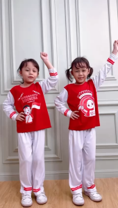 Dungdungkids Setelan Anak Kaos Kemerdekaan 17 Agustus Merah Putih Katun 3 - 8 Tahun
