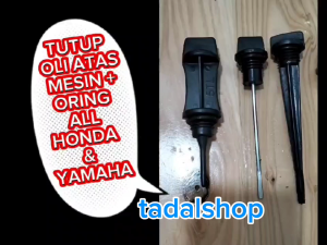 Tutup Oli Atas Mesin: Plug Oli Level & Ring Karet