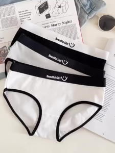 Vixday - Celana Dalam import Wanita Katun CD Motif Beautiful Girl Underwear Push Up CD100