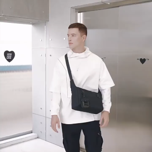 Nylon Water Resistant Sling Bag Man Beg Silang Lelaki Beg Lelaki Men Bag High Capacity Crossbody Bag (SL-015)