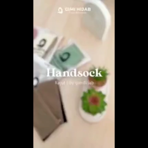 Manset tangan Rajut 2 Warna Syari Adem dan Nyaman Dipakai Handsock Rajut Two Tone All Colour - Gimi Hijab