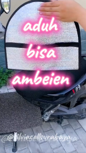 cover pelindung Jok Motor dari panas hujan tabir surya