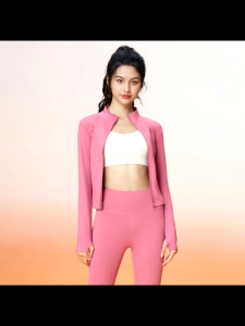 WiZi Jaket Lengan Panjang Untuk Olahraga Yoga Wanita Airy Jaket Anti UV UPF50+ (MT01)