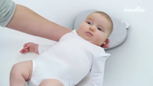 Babymoov Lovenest Original Anti Flat-Head Ergonomic Pillow Suitable for Newborns to 4 Months | Supports Proper Infant Sleep Ideal for Pregnancy to Infancy Use Breathable and Machine Washable