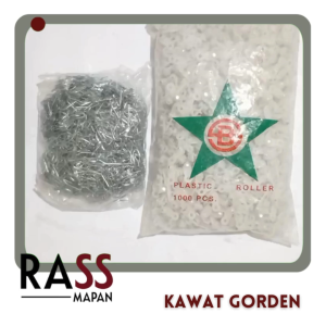 Gantungan Kawat Gorden Roda Gorden 1 Bungkus Isi 100pcs