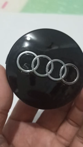 Logo Audi chụp mâm xe (chụp Lazâng) xe Audi đường kính 60mm phù hợp mẫu xe Audi