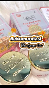Cordyceps Cream Paket 4in1 (Siang Malam Sabun Serum) COD - YESS