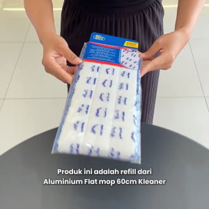 Kleaner Refill Kain 60 Cm Aluminium Flat Mop Pembersih Lantai GSRA02