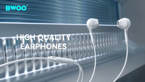 BWOO HF58 ENC Hi-Fi Sound Quality Wired Earphones – Premium Audio Clarity & Noise Cancellation