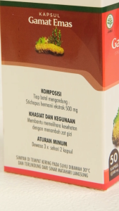 Gamat Emas Kapsul: Obat Herbal Multi Khasiat & BPOM