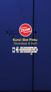 Zehn Kunci Slot Pintu Stainless 2 Inch