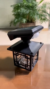 【Free replacement】Solar wall light waterproof IP69 outdoor motion sensor automatic garden decoration landscape night light