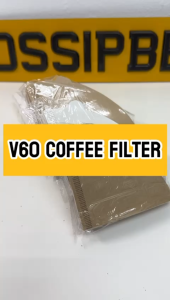 V60 White Natural Filter Paper V01 V02 GossipBee Coffee Essential