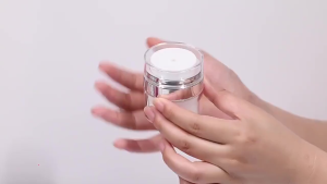 [Ready Stock+COD] Empty Airless Pump Jar Refillable Creams Gels Lotions Dispenser Travel Leak Proof Cosmetic Container Moisturizer Vacuum Bottle