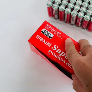 SKU389 - Hộp 40 Viên Pin AA Maxell super 1.5v Pin 2A hộp 40 viên dùng cho Mic Karaok đồng hồ