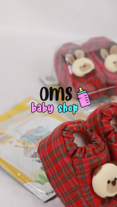 FREE BOX!! Sepatu Boneka Hosana Model Checkered / Sepatu Bayi Baby Shoes Prewalker Cocok untuk Umur 2 - 12 Bulan