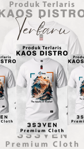 T-shirt Baju Kaos Distro Premium Pria Dewasa terbaru  cotton 24 S -  3S3ven Clothing Official