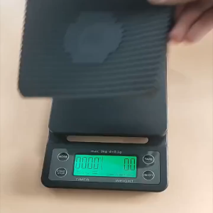 ⚡Miễn Phí Vận Chuyển⚡Cân cà phê nhỏ giọt có đồng hồ bấm giờ Cân nhà bếp điện tử kỹ thuật số Cân điện tử LCD di động có độ chính xác cao 【3KG / 5KG】