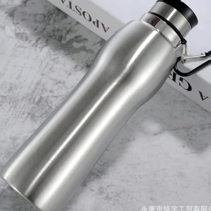 1000ml stainless steel vacuum sports water cup outdoor sports portable large capacity leakproof water cup