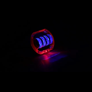 LAMPU LED BILED PROJIE CUT OFF 4 LENSA HIGH LOW 4.5 INCH ORIGINAL SHROUD WATERPROOF