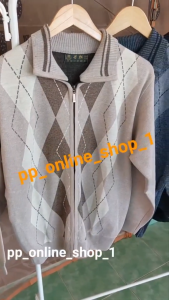 เสื้อไหมพรมผู้ขายแก่ ไหมพรมผู้ชาย อกฟรีไซส์ 34-44นิ้ว