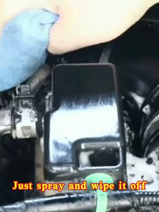 Car engine external cleaning agent Car cabin heavy oil foam cleaning mud oil maintenance agent car engine degreasing sludge strong cleaner