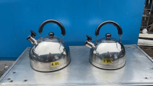 WHISTLING KETTLE PURE STAINLESS