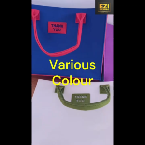 High Quality Felt Bag Thank you Bag Gift Bag Tote Bag Goodies Bag Eco-Friendly Reusable Bag Trendy Bag