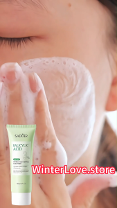 Salicylic Acid Cleanser/High-Efficiency Amino Acid Facial Cleanser/Deep Cleansing/Mild Skin Care/Acne Cleanser/Removes Blackheads And Closed Comedones/Shrinks Pores/Controls Water And Oil Balance/Brightens Skin Cleanser 100g