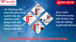 QUE THỬ ĐƯỜNG HUYẾT ACCU-CHEK PERFORMA