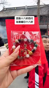 Fourth Generation Eighteen Seed Bracelet Bodhi Bracelet 十八籽 星月菩提 灵隐 开光过香