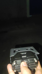 AES Version 9 Mini Driving Light: 80W Dual LED Low Beam & High Beam