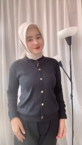 INARA CARDIGAN RAJUT ATASAN OUTER CROP TOP WANITA KEKINIAN 2024