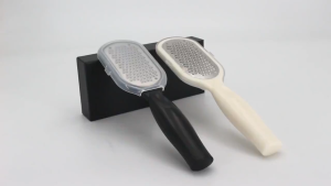 Foot File Stainless Steel Spa Pedicure Callus Remover Foot Rasp File With Plastic Handle Foot Callus Remover