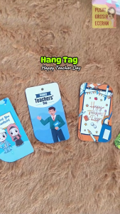 Hang Tag Hari Guru JUAL PER 10 PCS: Souvenir HangTag & Goodie Bag