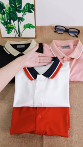 Áo thun POLO nam BASIC vải cá sấu CVC kháng khuẩn thoáng mát trẻ trung thanh lịch