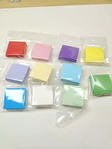 Catatan Memo Sticky Notes Warna Makaron Lucu notes empelan kertas memo pad/notes book Kotak Kecil