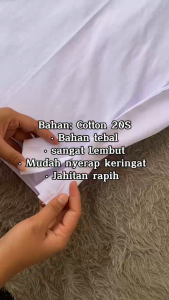 OVERSIZE KAOS POLOS COTTON COMBED 20S