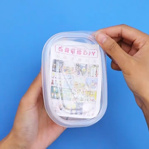 DIY Gypsum Painting Transparent Box Set Mainan Edukasi Anak Alat Lukis Patung Kreativitas Karakter Lucu DCA2330