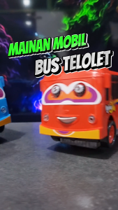 Mainan Anak Mobil Mobilan Bus Telolet Sekolah Bergerak Berjalan LED
