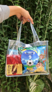 (20x25x10) PREMIUM Tas MIKA Ultah Ulang Tahun Souvenir (Landscape) Size Muat Box Kfc Custom Stiker