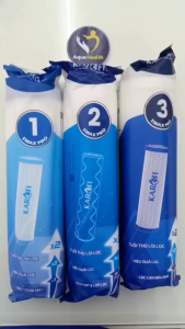 Bộ lõi lọc thô Karofi Smax Pro V 123 gồm PP 5 micron OCB PP 1 micron - Chính hãng