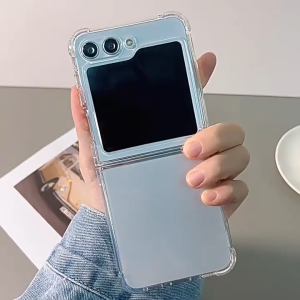 Ốp lưng TPU trong suốt chống sốc cho Z Flip 7 / Flip 6 / Flip 5 / Flip 4 / Flip 3