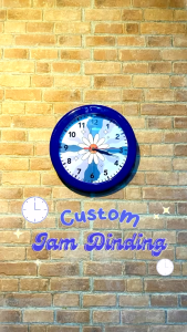 jam dinding custom logo jam dinding souvenir customjam dinding lucu